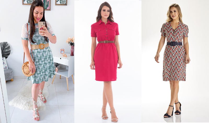 post blog dicas de como usar vestido com cinto