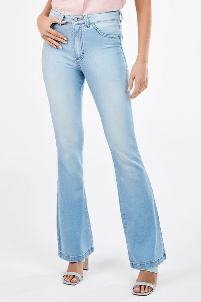 calca jeans flare azul claro sasha principessa1