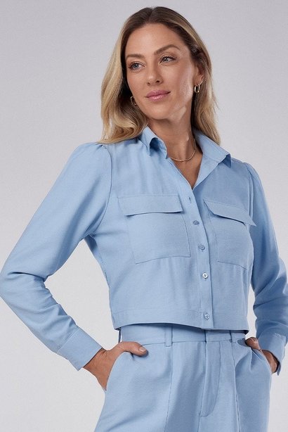 camisa feminina bomber azul com elastico thayssa principessa 1