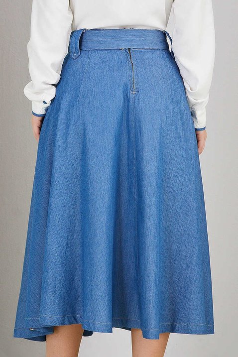 VILA Pantalones - lapis blue/azul 