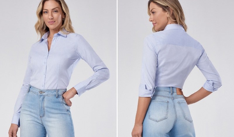 Calça Jeans Lavagem Clara - Comprar em Atrativa Looks