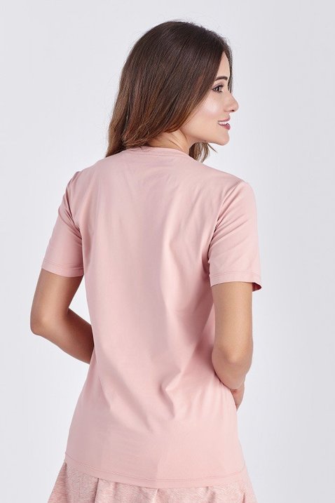 t shirt feminina manga curta em poliamida na cor rose com estampa exclusiva de onca epulariu 8