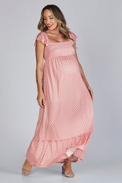 vestido rosa longo 1