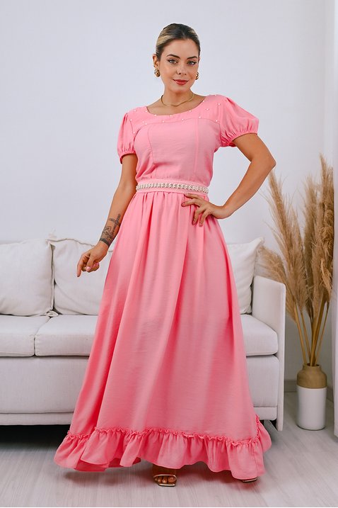 vestido rosa 8