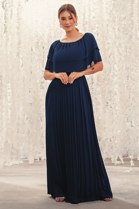 vestido longo azul 2