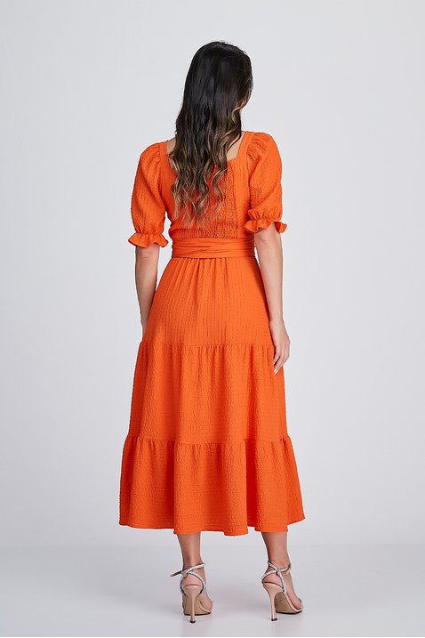 vestido laranja 6