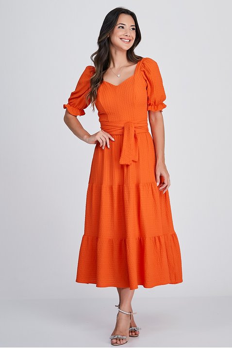 vestido laranja 8
